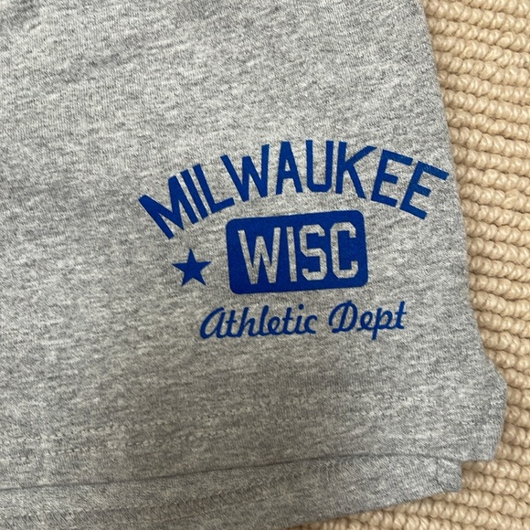 Gray women’s size large authentic shorts with Milwaukee on the butt. - Picture 2 of 6